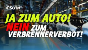 Ja zum Auto – Nein zum Verbrennerverbot!